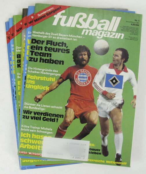 Fußball Magazin 1981 : 6.Jg.: Nr.1-6 komplett