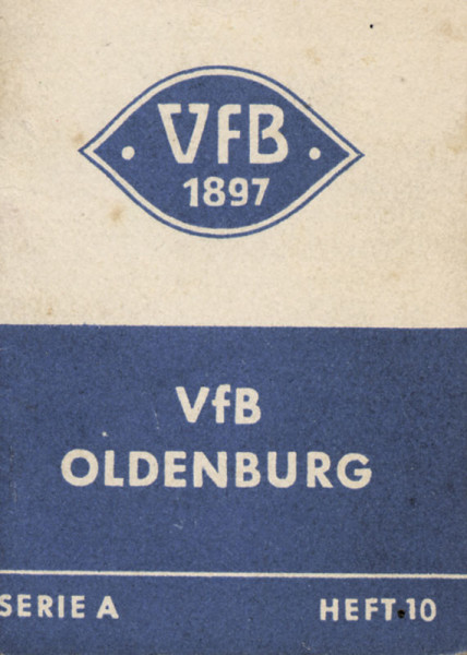VfB Oldenburg - Mini-booklet 1950