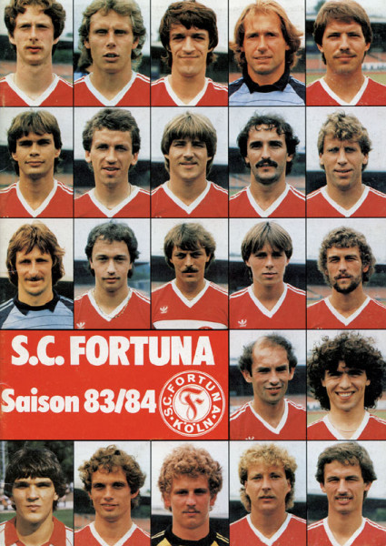 S.C.Fortuna Köln, Jahresheft Saison 83/84.