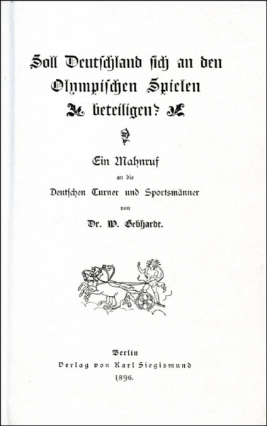 Soll Deutschland sich an den Olympischen Spielen beteiligen? - REPRINT