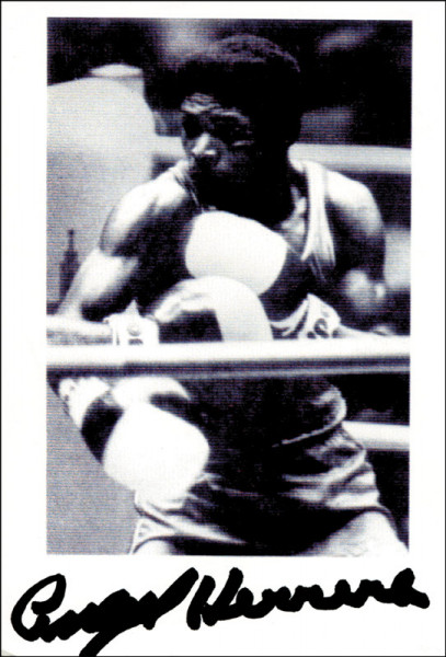Herrera, Angel: Autograph Olympic Games 1976 1980 Boxing Cuba