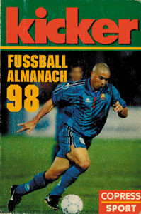 Kicker Fußball Almanach 1998.