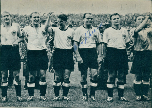 Kohlmeyer, Werner: Autograph Football Germany. Werner Kohlmeyer