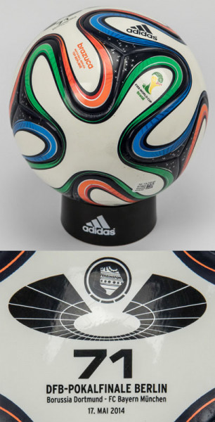 Football "Brazuca" Match Ball Replica. DFB Cup