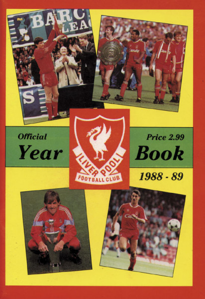 Liverpool - Official Year Book 1988-89.