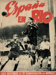 World Cup 1950. Rare Spanish Report