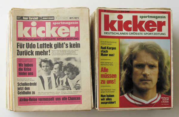 Kicker 1975 MonDon : Jg.Nr.1-105 komplett