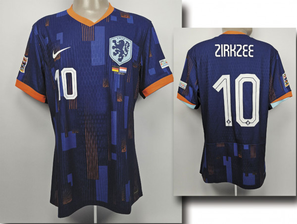 Joshua Zirkzee am 14.10.2024 gegen Deutschland, Niederlande - Trikot 2024
