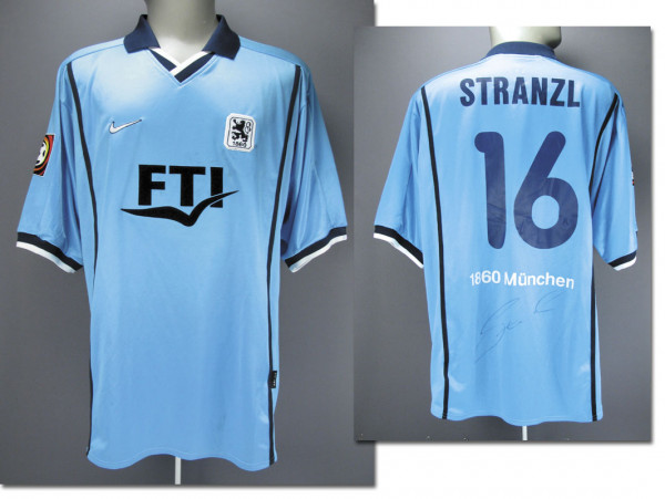 match worn football shirt 1860 Munich 2000/2001