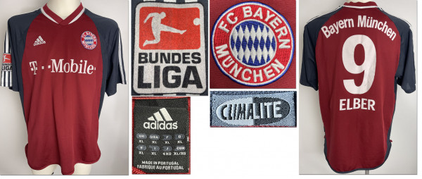 match worn football shirt Bayern Munich 2002/2003