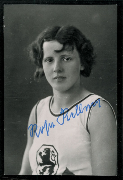 Kellner, Rosa: Olympic Games Autograph 1928 Athletics Germany