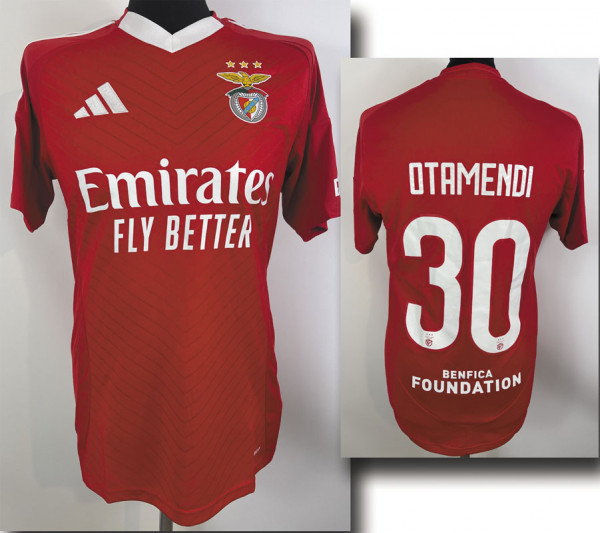 match worn football shirt SL Benfica 2024/2025