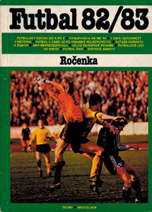 Futbal 82/83. Tschechoslowakisches Fußballjahrbuch 1982/83.