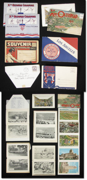Olympic Summer Games 1932. Souvenir Folders