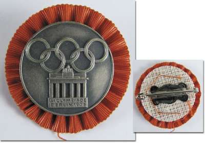 Badge Olympique Grenoble 1968 - Occasion, En Parfait état, Fabriqué En Hongrie