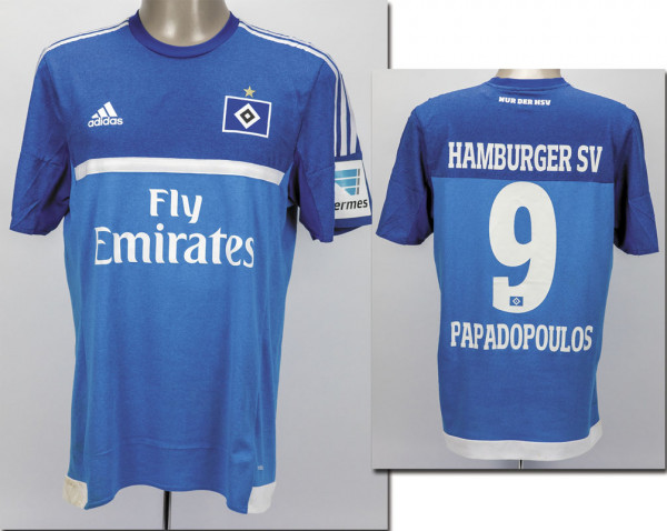 match worn football shirt Hamburger SV 2016/2017