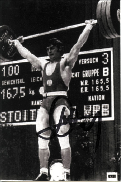 Stojtschew, Trendafil: Olympic Games 1976 Autograph Weightlifting BUL