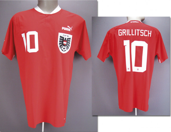 match worn football shirt Österreich 2022