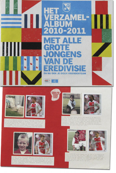 Dutch Football sticker album 2010 -2011 from Albert Heijn