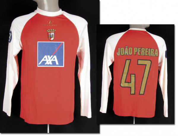 match worn football shirt Sporting Braga 2007/08