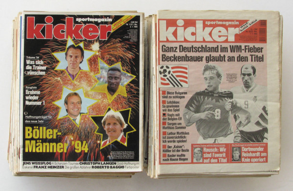 Kicker 1994 MonDon : Jg.Nr. 1/2-105 komplett.