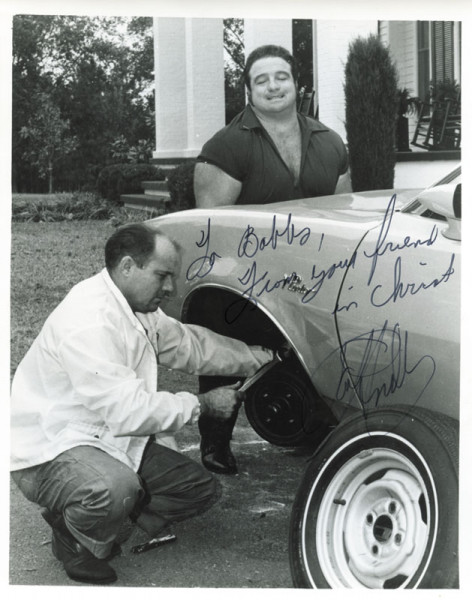 Anderson,Paul: Autograph Olympic 1956 Paul Anderson Weightliftin