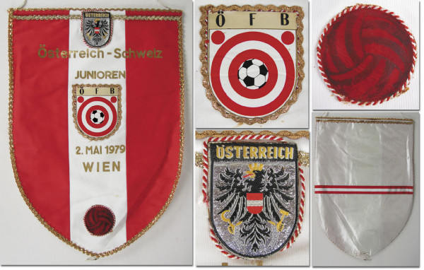 Östereich - Schweiz 02.05.1979, Österreich - Spielwimpel 1979