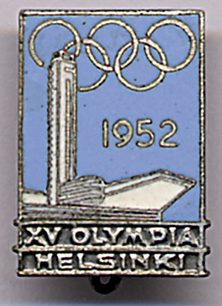 Olympic games 1952 Helsinki. Off. Visitor's Pin