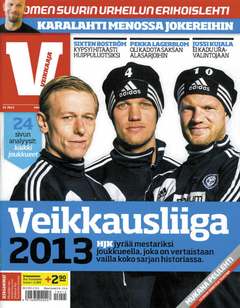 Veikausliiga 2013 - Finnisches Fußballsonderheft 2013.
