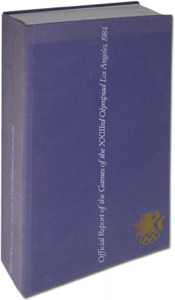 Olympic Games 1984. Official report Los Angeles Volume 1
