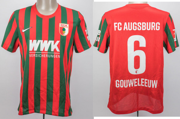 Jeffrey Gouweleeuw am 06.04.2022 gegen Mainz 05, Augsburg, FC - Trikot 2021/2022