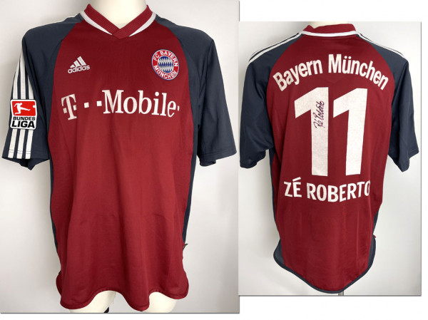 Zé Roberto, am 10.09.2002 gegen 1860 München, München, Bayern - Trikot 2002/2003