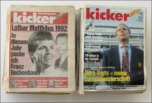 Kicker 1992 MonDon : Jg.Nr. 1-104/105 komplett.