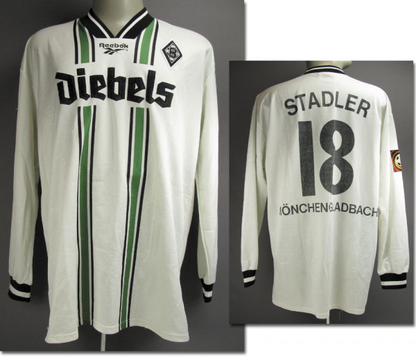 match worn football shirt Moenchengladbach 1996