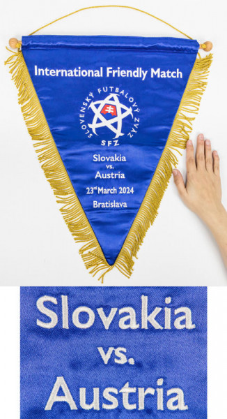 Match pennant Slovakia v Austria 2024