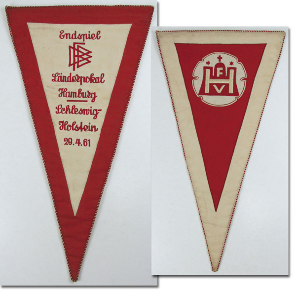 Football pennant 1961. Hamburger