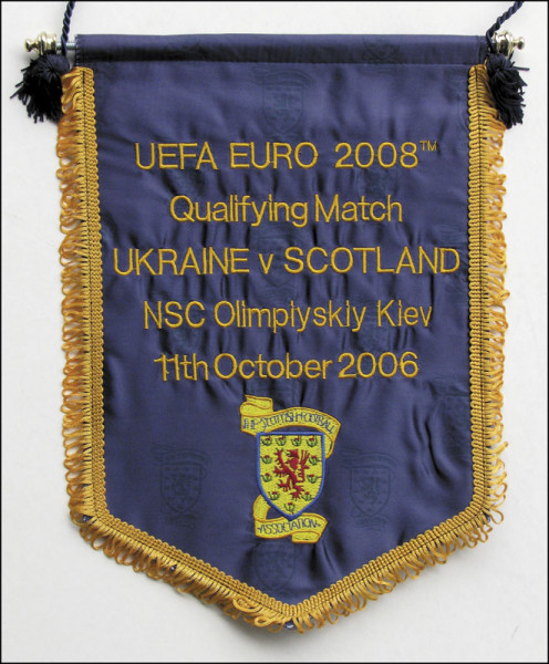 Football Match pennant UEFA Euro 2008 Scotland