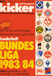 Sondernummer 1983 : Kicker Sonderheft 83/84 BL