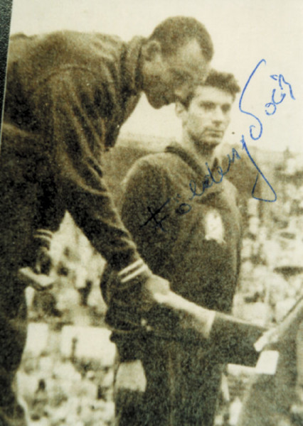 Földessy, Öden: Olympic Games 1952 Autograph Athletics Hungary