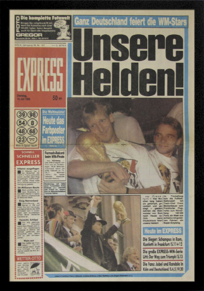 Unsere Helden, Zeitung WM1990