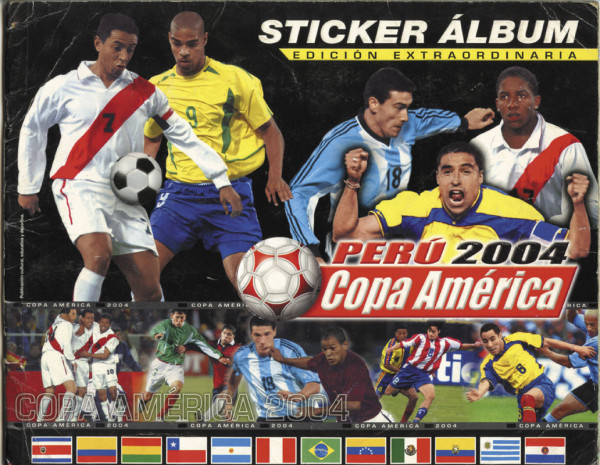 Sticker Album Copa America 2004