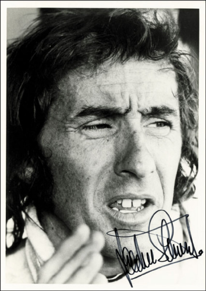 Stewart, Jackie: Autogramme: Formula 1 Jackie Stewart