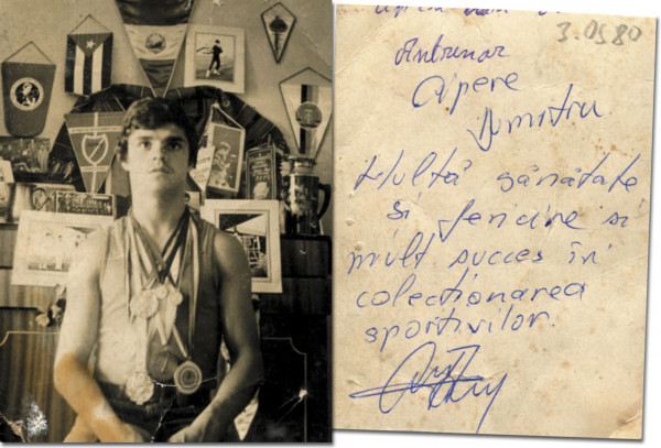 Cipere, Dumitru: Olympic Games 1980 Boxing Autograph Romania