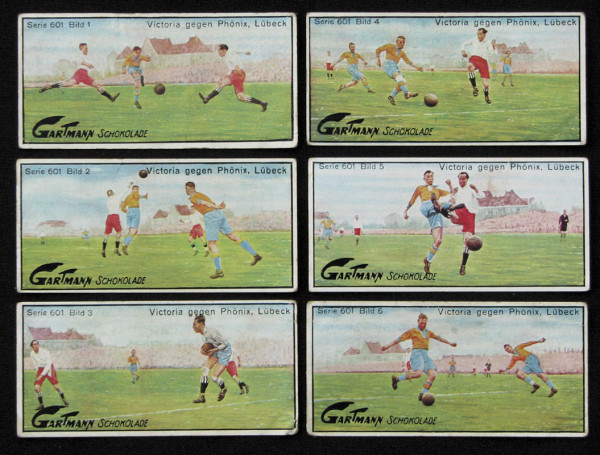 German Football Sticker 1927 from Gartmann