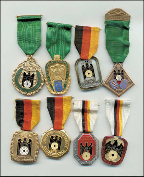 Participation Medals: German Shooting 1961-1976