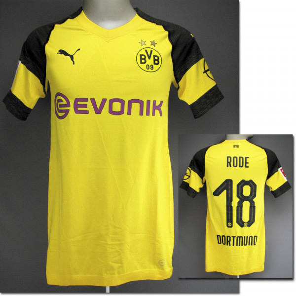 Sebastian Rode, Bundesliga Saison 2018/19, Dortmund, Borussia - Trikot