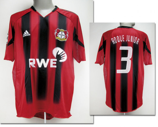 match worn football shirt Bayer Leverkusen 2004