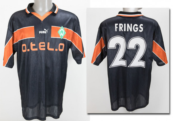 matchworn football shirt Werder Bremen 1998