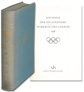 Die Spiele der XIV.Olympiade St.Moritz und London 1948.