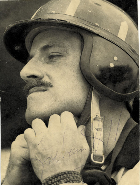 (1929-1975) Original Autograph Graham Hill, Hill, Graham